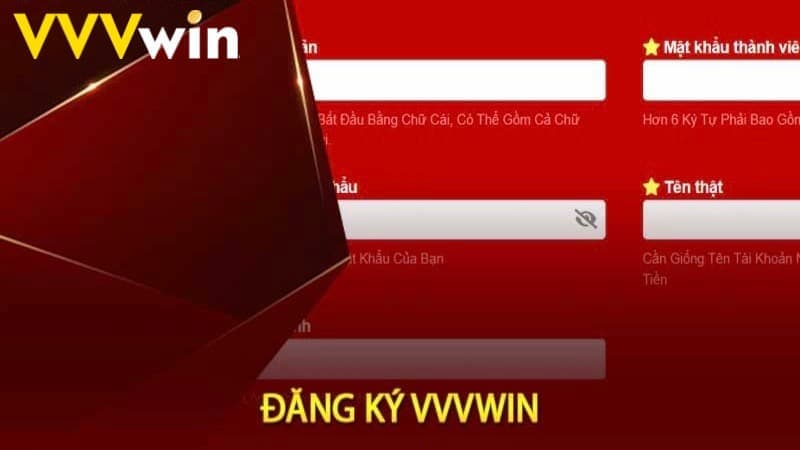 Cách để vào đăng ký tài khoản tại VVVWIN